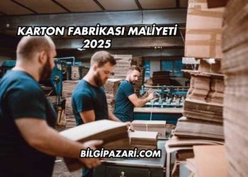 Karton Fabrikası Maliyeti 2025
