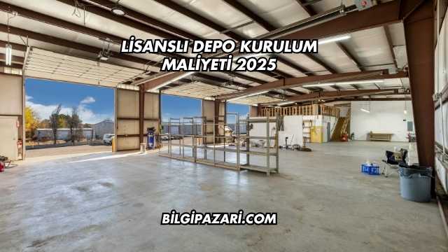 Lisanslı Depo Kurulum Maliyeti 2025