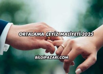 Ortalama Çeyiz Maliyeti 2025
