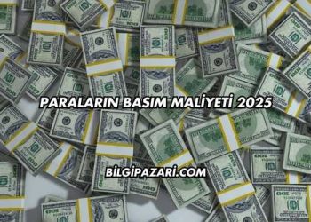 Paraların Basım Maliyeti 2025