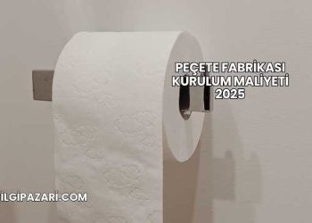 Peçete Fabrikası Kurulum Maliyeti 2025