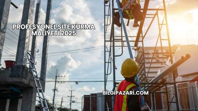 Profesyonel Site Kurma Maliyeti 2025