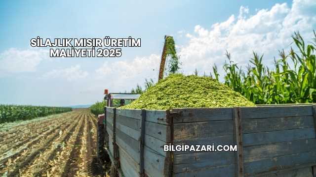 Silajlık Mısır Üretim Maliyeti 2025