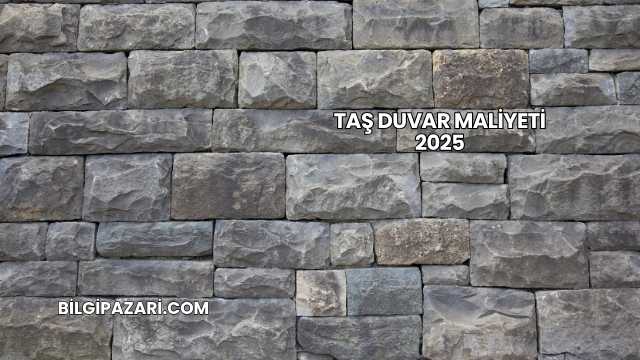 Taş Duvar Maliyeti 2025