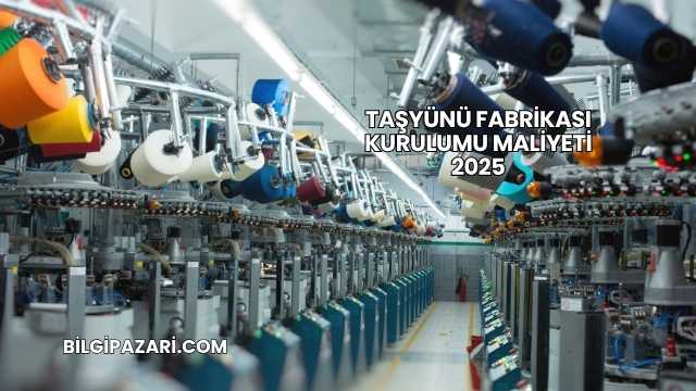 Taşyünü Fabrikası Kurulumu Maliyeti 2025