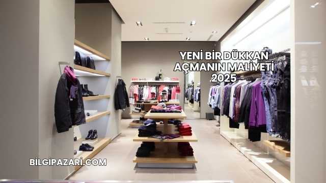 Yeni Bir Dükkan Açmanın Maliyeti 2025