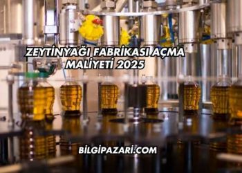 Zeytinyağı Fabrikası Açma Maliyeti 2025
