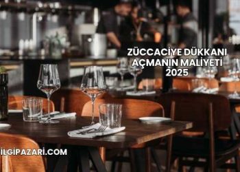 Züccaciye Dükkanı Açmanın Maliyeti 2025