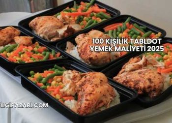 100 Kişilik Tabldot Yemek Maliyeti 2025