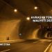 Avrasya Tüneli Maliyeti 2025