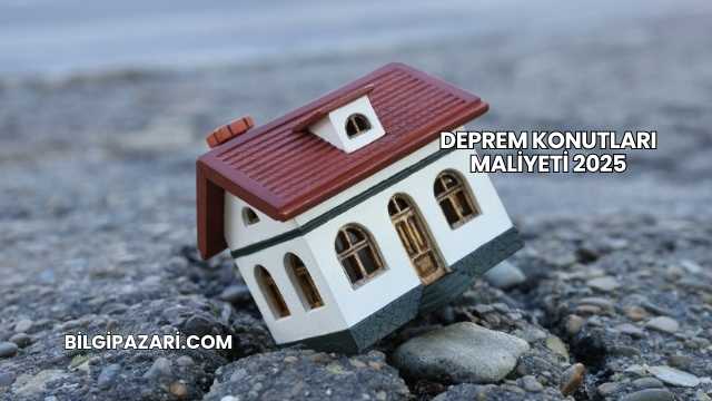 Deprem Konutları Maliyeti 2025