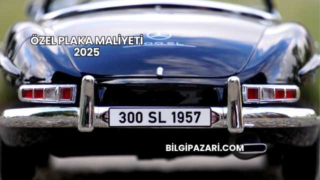 Özel Plaka Maliyeti 2025