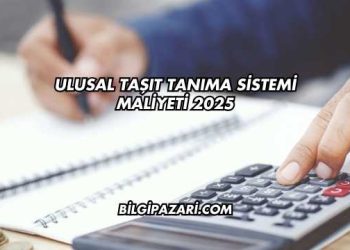 Ulusal Taşıt Tanıma Sistemi Maliyeti 2025